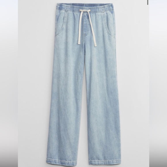 GAP High-Rise Wide Leg Pull on Jeans - Picture 3 of 3